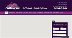 Desktop Screenshot of feelserbia.com